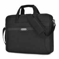 HKM-367699 Slim Business Laptop Bag – Waterproof Nylon for 15.6-Inch Laptops, Men's Casual Computer Tote