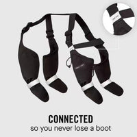 HKM-3677629 Waterproof Reflective Elastic Dog Shoes - Non-Slip, Warm, Wear-Resistant
