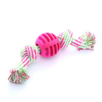 HKM-3679421 Durable Cotton Rope Double Knot Ball for Dog Chewing and Tooth Cleaning