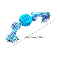 HKM-3679421 Durable Cotton Rope Double Knot Ball for Dog Chewing and Tooth Cleaning