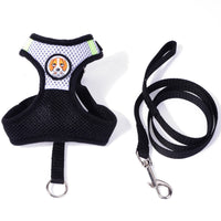 HKM-3680061 Double-Layer Mesh Traction Chest Harness for Pets - Available in Multiple Colors