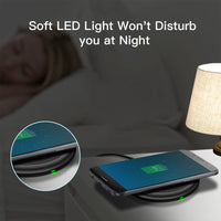 HKM-368019 Wireless Charger for iPhone Models with Non-Slip Base – Model M420, 9V Output, LED Indicator