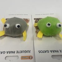 HKM-3680445 Electric Frog Cat Toy - Interactive Laser Chaser for Engaging Playtime