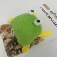 HKM-3680445 Electric Frog Cat Toy - Interactive Laser Chaser for Engaging Playtime