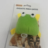 HKM-3680445 Electric Frog Cat Toy - Interactive Laser Chaser for Engaging Playtime