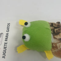 HKM-3680445 Electric Frog Cat Toy - Interactive Laser Chaser for Engaging Playtime