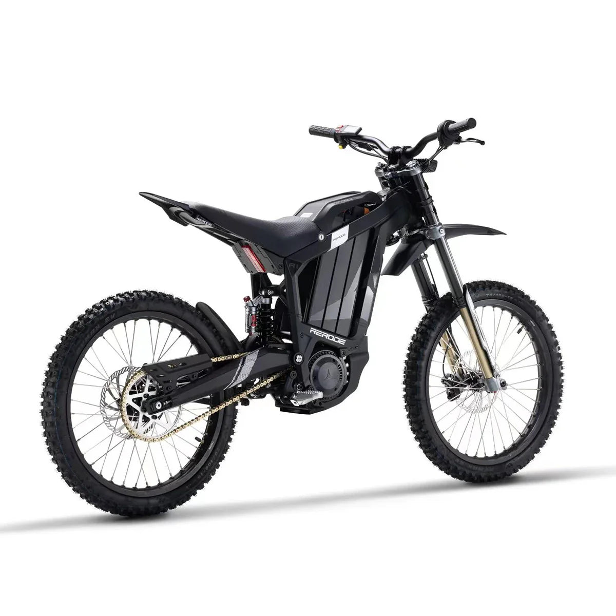 HKM-368083 72V 8000W Electric Dirt Bike, Max Speed 85KM/H, Middrive Motor, 19-Inch Off-Road Motorcycle, 100-130KM Range, 35AH Battery