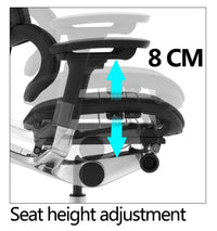 HKM-368083 Ergonomic Height Adjustable Mesh Office Chair with Swivel Design for Home and Workspace