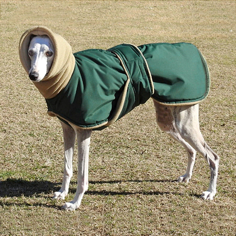 HKM-3681341 Plus Size Thickened Waterproof Pet Clothes with Long Neck Stitching for Dogs