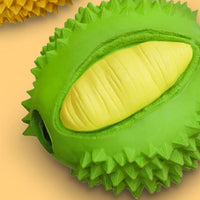HKM-3681597 Chewable Fruit-Shaped Dog Toy for Teeth Cleaning and Playtime Fun