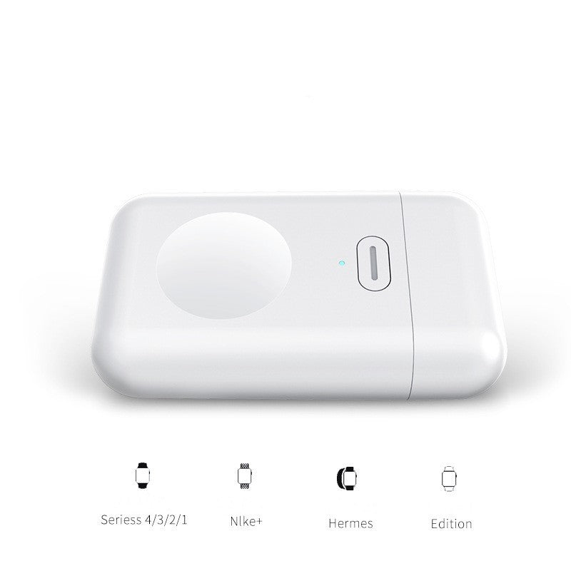 HKM-368211 Wireless Charger Power Bank for Apple Watch Series 1-5, 1000mAh Portable Battery