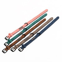 HKM-3682749 Eco-Friendly PVC Puppy Dog Collar with Adjustable Leash for Small to Medium Dogs