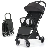 HKM-368339 Lightweight One-Hand Folding Aluminium Frame Stroller Baby Carriage Pushchair