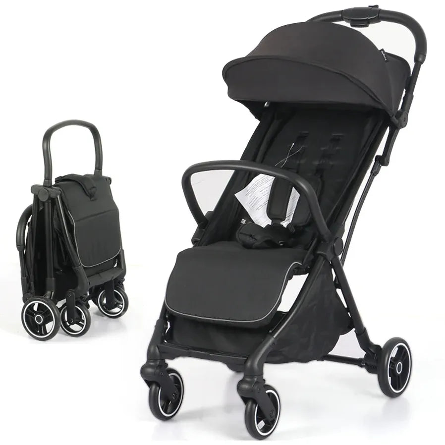 HKM-368339 Lightweight One-Hand Folding Aluminium Frame Stroller Baby Carriage Pushchair
