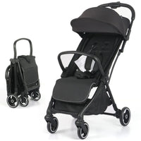HKM-368339 Lightweight One-Hand Folding Aluminium Frame Stroller Baby Carriage Pushchair