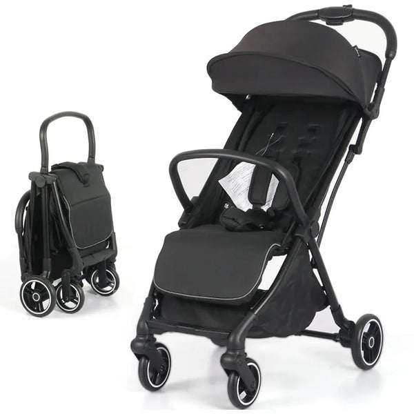 HKM-368339 Lightweight One-Hand Folding Aluminium Frame Stroller Baby Carriage Pushchair