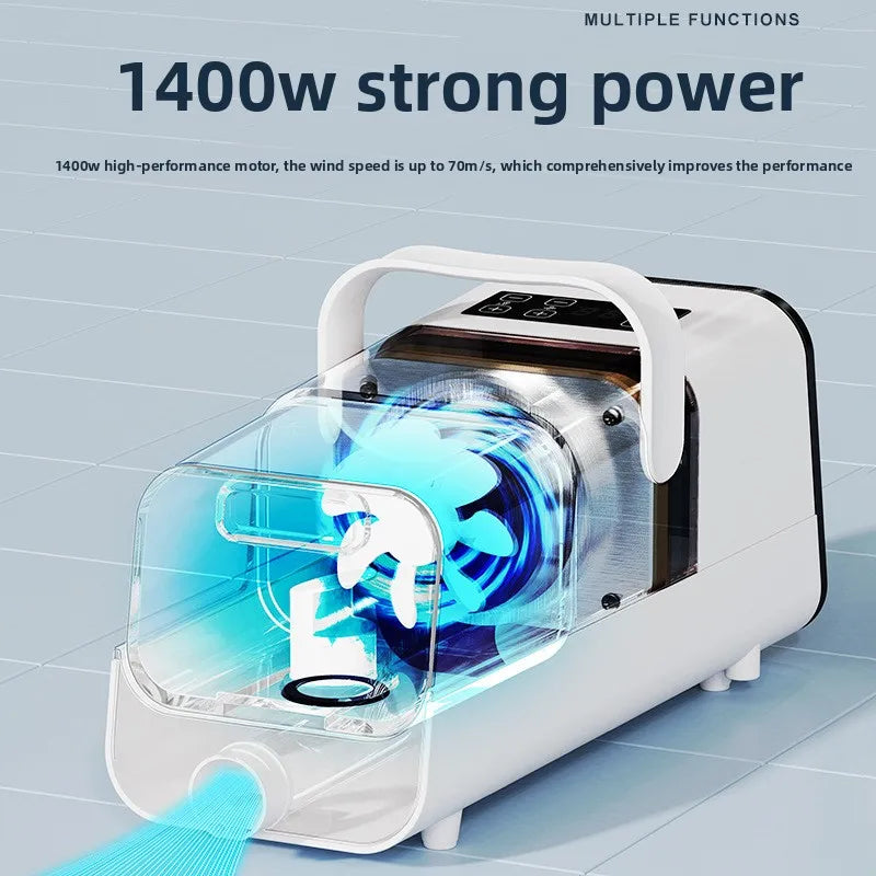 HKM-368403 Eco-Friendly Electric Pet Water Blower for Dogs - Portable 1.5L Hair Dryer, Modern Design