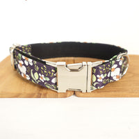 HKM-3686333 Stylish Polyester Dog Collar with Bow and Rope Set