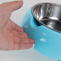 HKM-3686717 Automatic Pet Water Bowl for Dogs and Cats - Easy Feeding Station in Pink, Blue, and Green