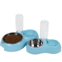 HKM-3686717 Automatic Pet Water Bowl for Dogs and Cats - Easy Feeding Station in Pink, Blue, and Green