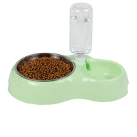 HKM-3686717 Automatic Pet Water Bowl for Dogs and Cats - Easy Feeding Station in Pink, Blue, and Green