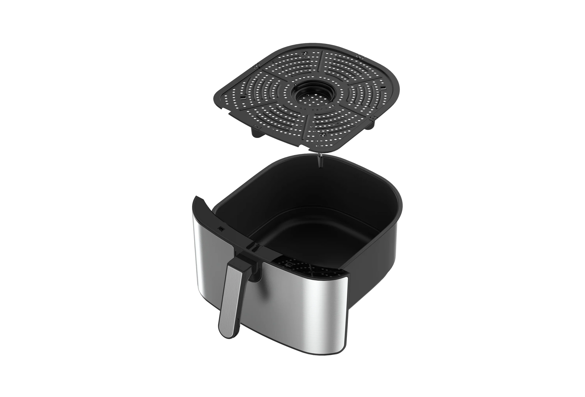 HKM-368723 6.5L Air Fryer with Double Stacking Capability - Oil-Free Cooking Appliance for Smart Home Use