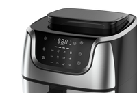 HKM-368723 6.5L Air Fryer with Double Stacking Capability - Oil-Free Cooking Appliance for Smart Home Use