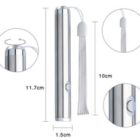 HKM-3687357 Stainless Steel Laser Cat Toy with Light Function