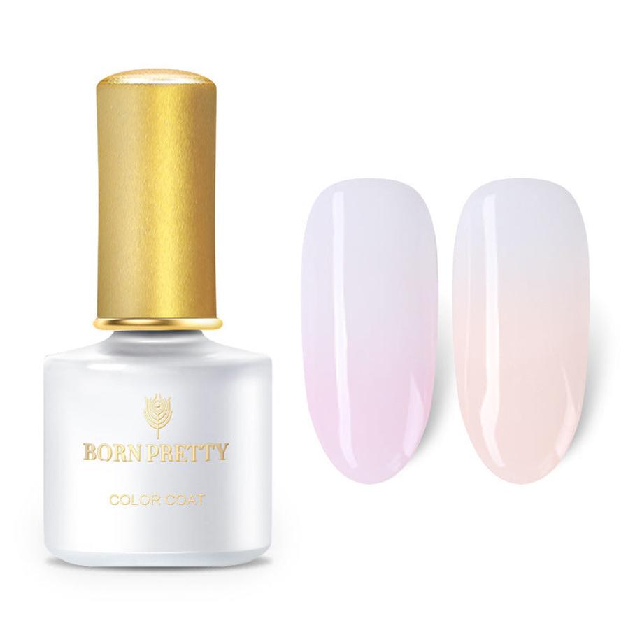 HKM-368787 Fat Jelly Nail Polish Glue - 6ml, 12 Color Options for Stunning Nail Art