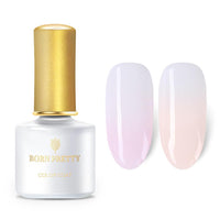 HKM-368787 Fat Jelly Nail Polish Glue - 6ml, 12 Color Options for Stunning Nail Art