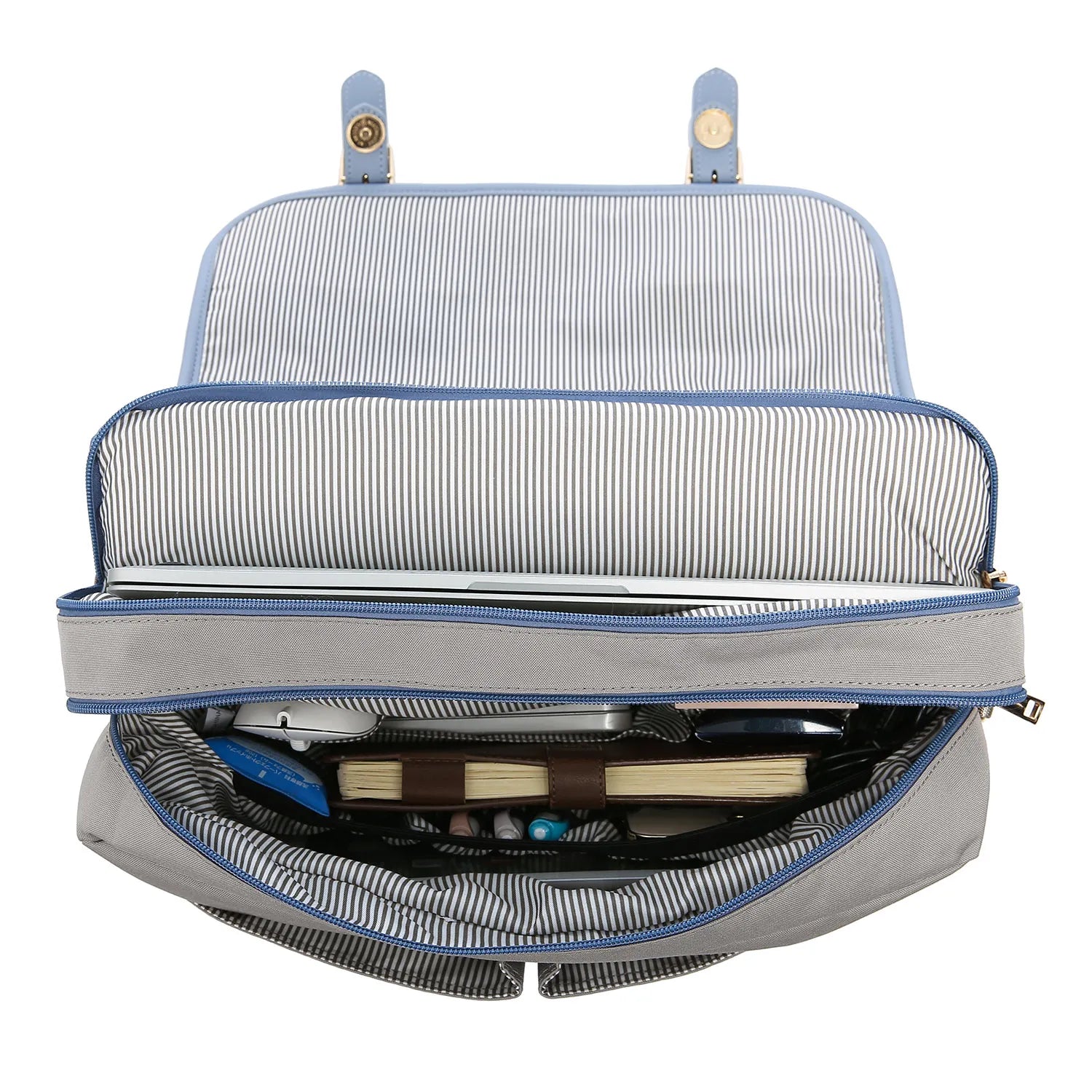 HKM-368851 Spacious 15.6 Inch Laptop Shoulder Bag for Women – Stylish Office Handbag and Large Satchel for Commuting
