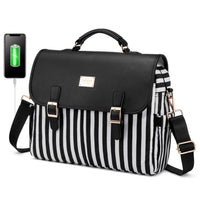 HKM-368851 Spacious 15.6 Inch Laptop Shoulder Bag for Women – Stylish Office Handbag and Large Satchel for Commuting