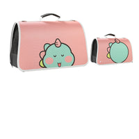 HKM-3688765 Portable Foldable Cat Shoulder Bag in Oxford Cloth with Fun Designs