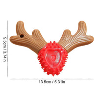 HKM-3689789 Durable Deer Antler Molar Stick for Dogs - Teeth Cleaning Pet Toy