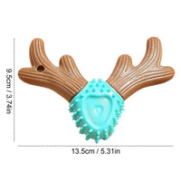 HKM-3689789 Durable Deer Antler Molar Stick for Dogs - Teeth Cleaning Pet Toy