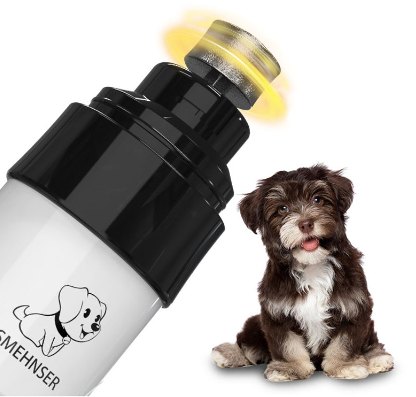 HKM-3690301 Electric Pet Nail Trimmer for Cats and Dogs with Replaceable Grinding Head, Quiet Operation, and Long Battery Life