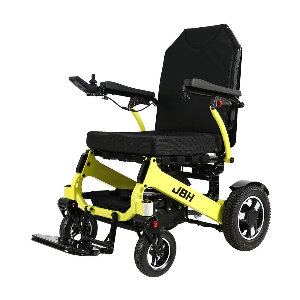 HKM-369171 Portable Electric Wheelchair with 300kg Capacity, Lightweight Aluminum Alloy, 3-Year Warranty