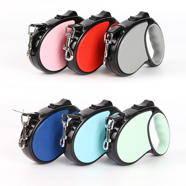 HKM-3692093 Automatic Retractable Dog Leash - Portable Traction Belt, 3m & 5m Options in Various Colors