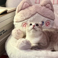 HKM-3692349 Cozy Universal Warm Pet Bed for Cats in Various Colors and Sizes