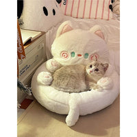 HKM-3692349 Cozy Universal Warm Pet Bed for Cats in Various Colors and Sizes
