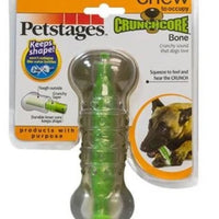 HKM-3693117 Crunchy Bone Toy for Dogs - Safe, Bite-Resistant Gnawing Toy with Wood Scent and Edible Sawdust