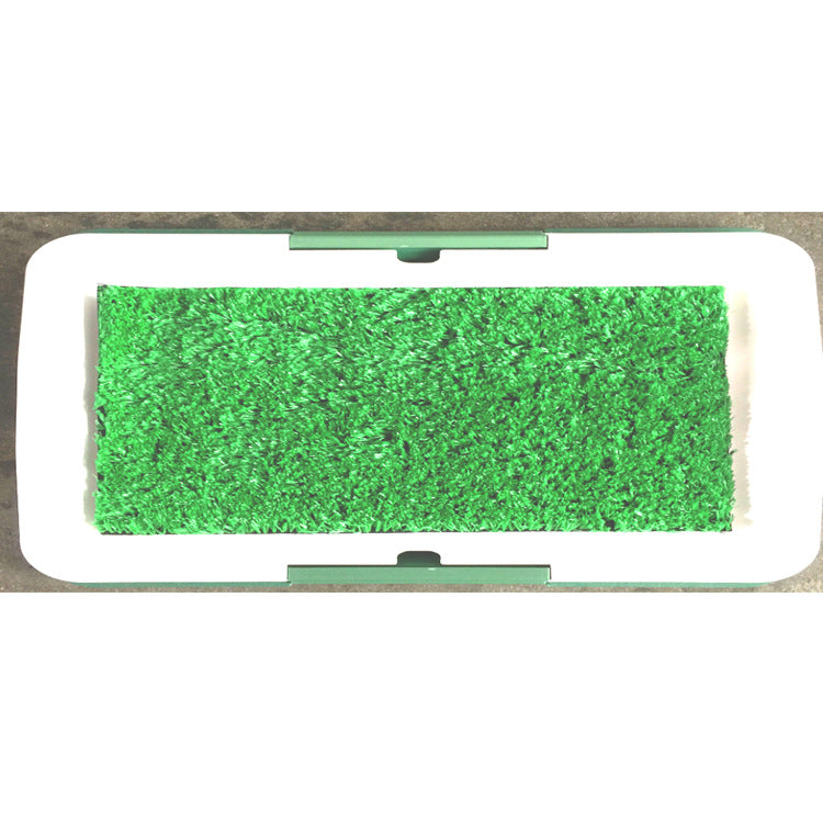 HKM-3694141 Indoor Pet Cushion Toilet - Durable Plastic Design, 47.5 x 34.5 x 6.5 cm