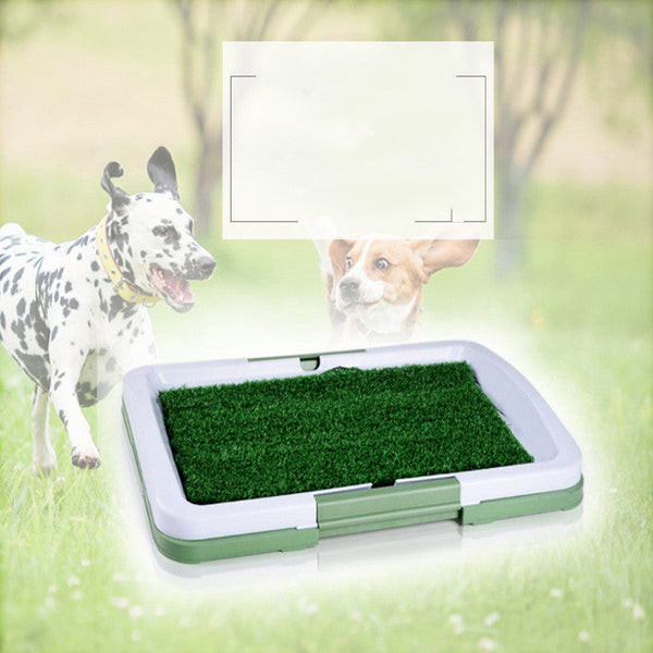 HKM-3694141 Indoor Pet Cushion Toilet - Durable Plastic Design, 47.5 x 34.5 x 6.5 cm