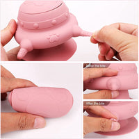 HKM-3696061 Silicone Puppy Feeder with 4 Teats for Nursing Pets - Milk Bottle for Kittens, Puppies, and Rabbits