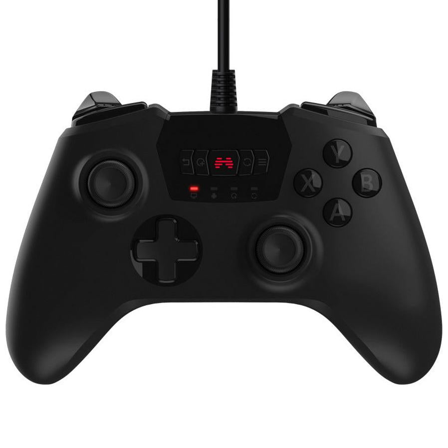 HKM-369619 USB Gamepad with Vibration for Compatible Games like Sekiro and Devil May Cry 5, Ergonomic Design, ABS Material