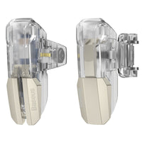 HKM-369683 Mechanical Key Peripheral - Black/White/Transparent - Micro USB Interface - Compatible with 7-10mm Thickness
