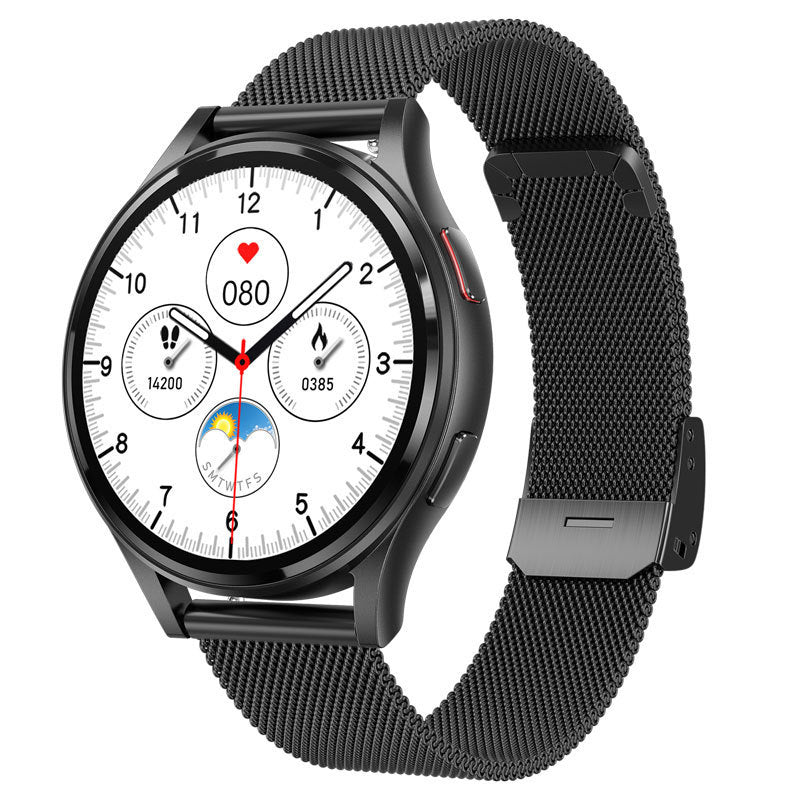 HKM-369811 Scientific Sleep Smart Watch with AMOLED Display – Heart Rate, Blood Pressure, Sleep Monitoring, Bluetooth Call Functionality