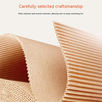 HKM-3698237 Multi-Shape Corrugated Paper Cat Scratch Board for Interactive Play