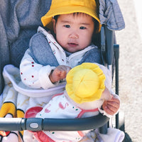 HKM-3698621 Cute Fisherman Hat for Pets - Two Sizes Available, Adjustable Canvas with Elastic Straps