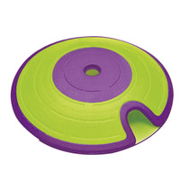 HKM-3698877 Interactive Flying Saucer Dog Toy for Food Dispensing - Purple, Durable ABS Material